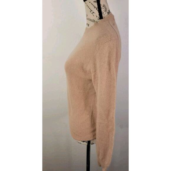 Antonio Melani Sweater SZ XS Womens 100% Cashmere Crewneck Fitted Long Sleeves - Picture 4 of 7